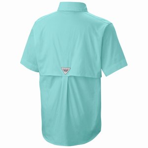 Columbia PFG Bonehead™ Shortärmad Skjorta Pojkar LjusGröna (RLHJD3275)